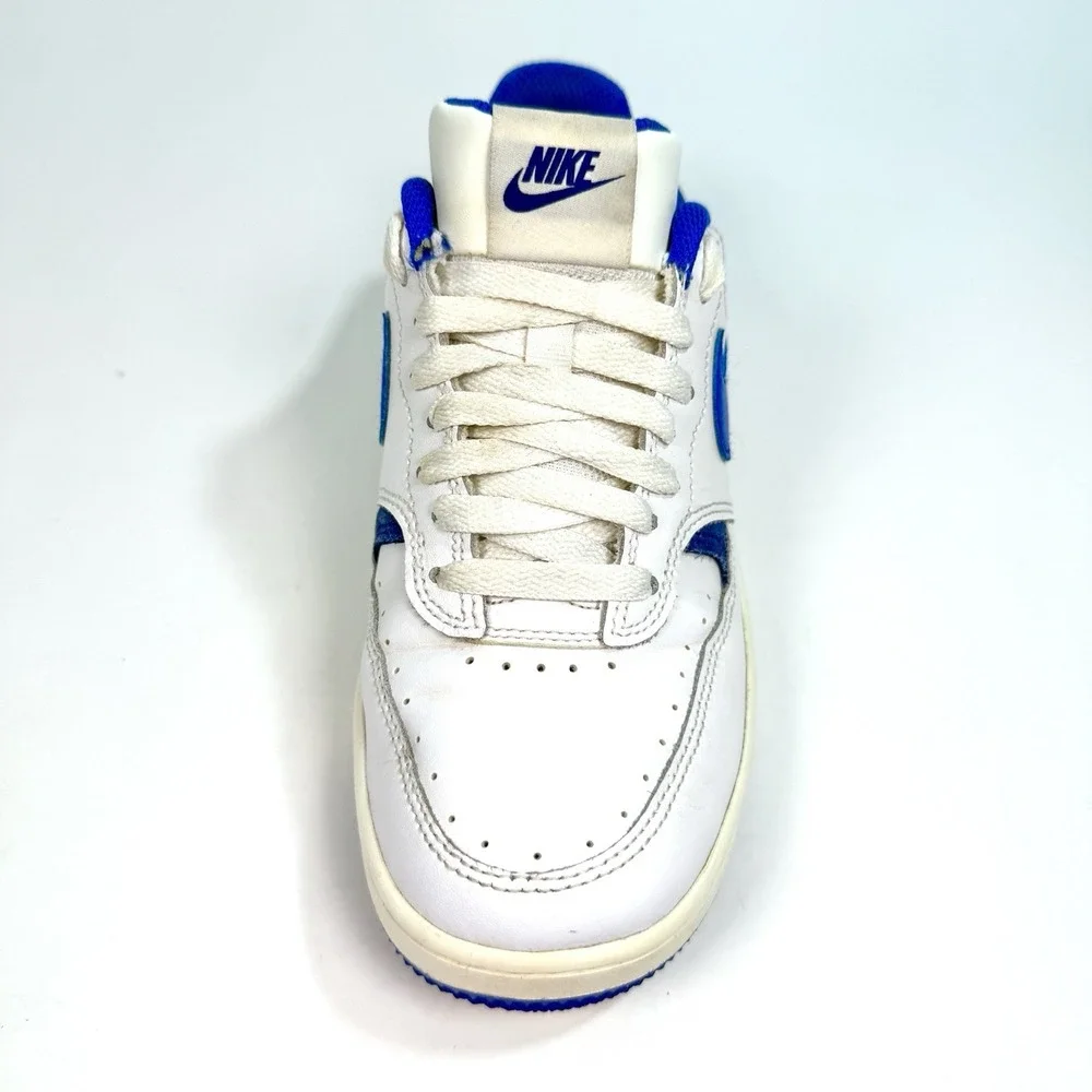 Nike Court Vision Low Next Nature GS White Blue DX9176-101 Size 6.5 Shoes